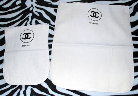 cream chanel bag white lettering|Chanel dust bag authentic.